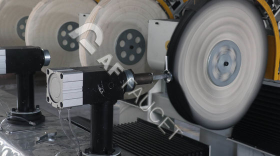 RTAF-AP04AZ-Zinc Alloy Sanitaryware Polishing Machine, 4-spindle mop koła polerowania maszyny, CNC polerowania maszyny