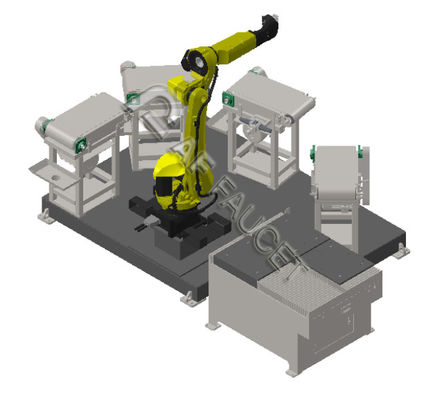 RTAF-FG04-Robota do szlifowania płaskiego, CNC System automatycznego szlifowania płaskiego, Automatyczny sprzęt szlifowania.