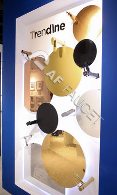 RTAC1400-PVD Miedź, PVD Złoto różowe, PVD ZrN złoto, powłoki złota TiN, powłoki matowe PVD, złoto szczotkowe PVD