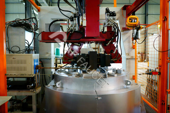 Maszyna odlewania CNCBrass Automatic Casting Machine- 2 Manipulators Low Pressure Die Casting Machine